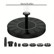 New Mini Solar Water Fountain Pool Pond Waterfall Fountain Garden Supplies Decoration Outdoor Solar Powered Fountain Bird Baths