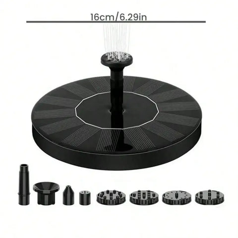 New Mini Solar Water Fountain Pool Pond Waterfall Fountain Garden Supplies Decoration Outdoor Solar Powered Fountain Bird Baths