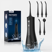 SEJOY Water Flosser Professional For Teeth, Gums, Braces, Dental Care, Electric Power With 5 Settings, 5 Tips For Multiple Users