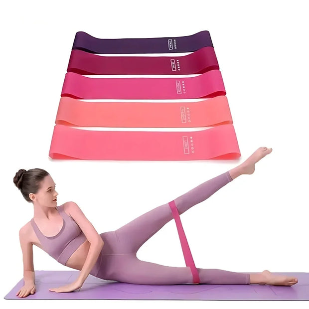 Yoga Resistance Band – TPE Material, Soft & High Elasticity, for Yoga & Glute Squats, Durable
