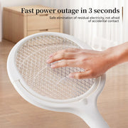 6 in 1 3500V Multifunctional Mosquito Killer Adjustable Mosquito Swatter USB Rechargeable Fly Trap Household Tool