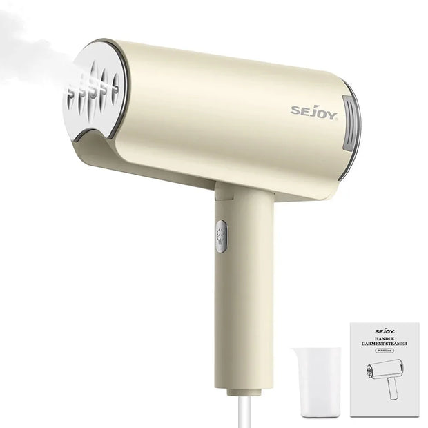 Sejoy Handheld Garment Steamers for Clothes Portable Travel Garment Steamer Fast Heating Fabric Wrinkles Remover