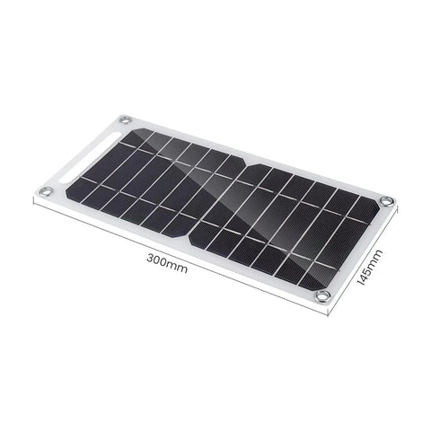 USB 5V Solar Panel  System with Camping Charging for Power Banks and Mobile Phones for Phone Car Mp3 PAD Charger Outdoor Batter