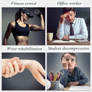 Self-Starting Wrist Gyro Ball Power Trainer Forearm Exerciser - Wrist Strengthening Device for Arm And Finger Muscle Training