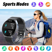 LIGE Women Smart band Watch Real-time Weather Forecast Activity Tracker Watches Heart Rate Monitor Sports Ladies Smart Watch Men