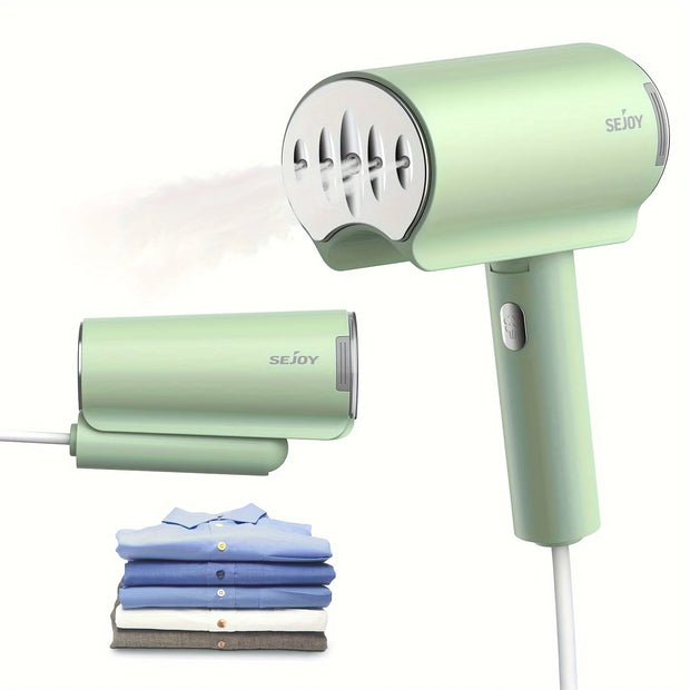 Sejoy Handheld Garment Steamers for Clothes Portable Travel Garment Steamer Fast Heating Fabric Wrinkles Remover