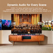 KONKA 32" Smart TV Tizen OS Built-in 30W Soundbar HDR10 V-Max Display Theater Audio Dynamic Sound 1Y Warranty