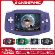 ANBERNIC RG34XX Retro Handheld Game Console 3.4” IPS Linux 64-bit 3500mAh Video Gaming Player Supports Streaming WIFI Bluetooth